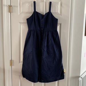 Gap Maternity apron midi dress, size large